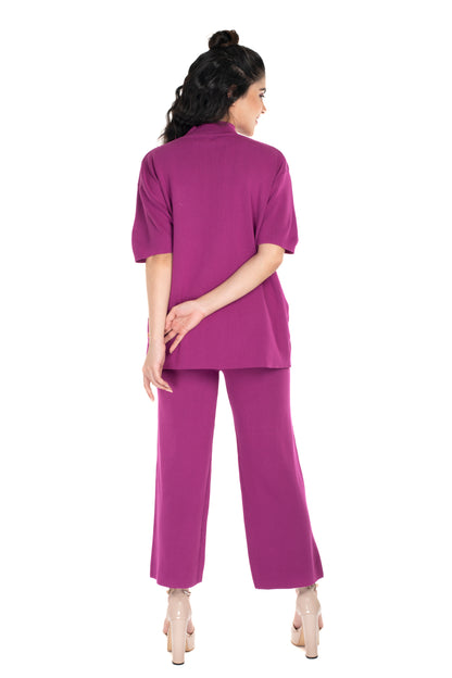 The Ultimate Airport Ready Co-ord set Deep Pink lounge wear featured
