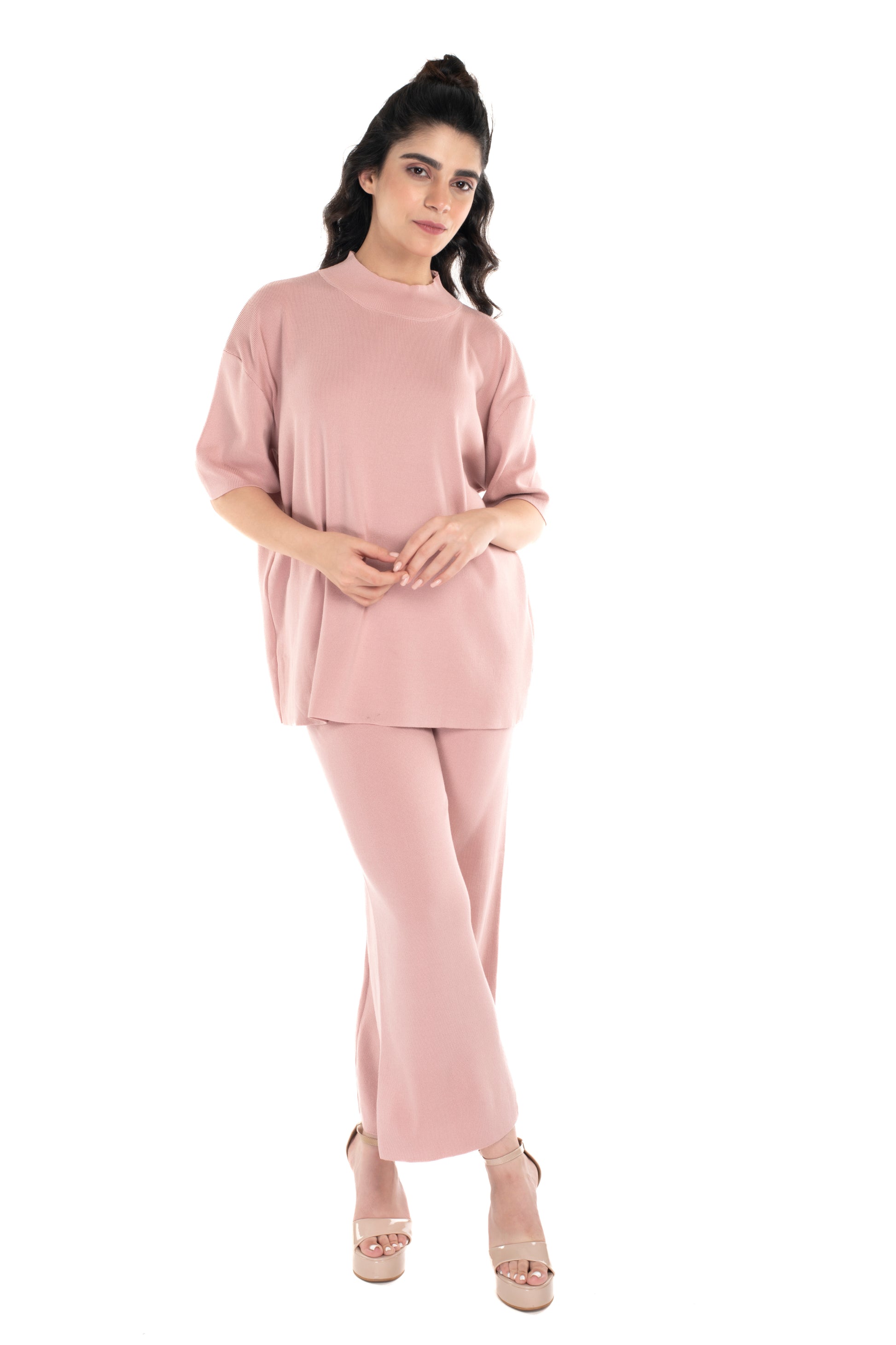 The Ultimate Airport Ready Co-ord set Light Pink lounge wear featured