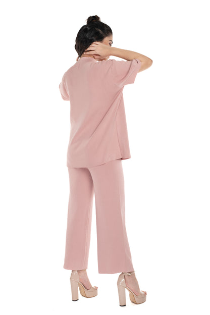 The Ultimate Airport Ready Co-ord set Light Pink lounge wear featured