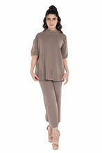 Load image into Gallery viewer, The Ultimate Airport Ready Co-ord set Dark Brown lounge wear featured
