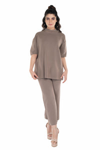 The Ultimate Airport Ready Co-ord set Dark Brown lounge wear featured