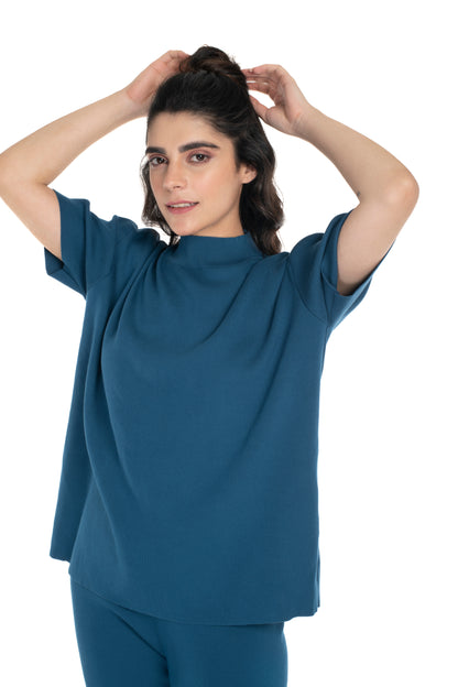 The Ultimate Airport Ready Co-ord set Azure blue lounge wear featured