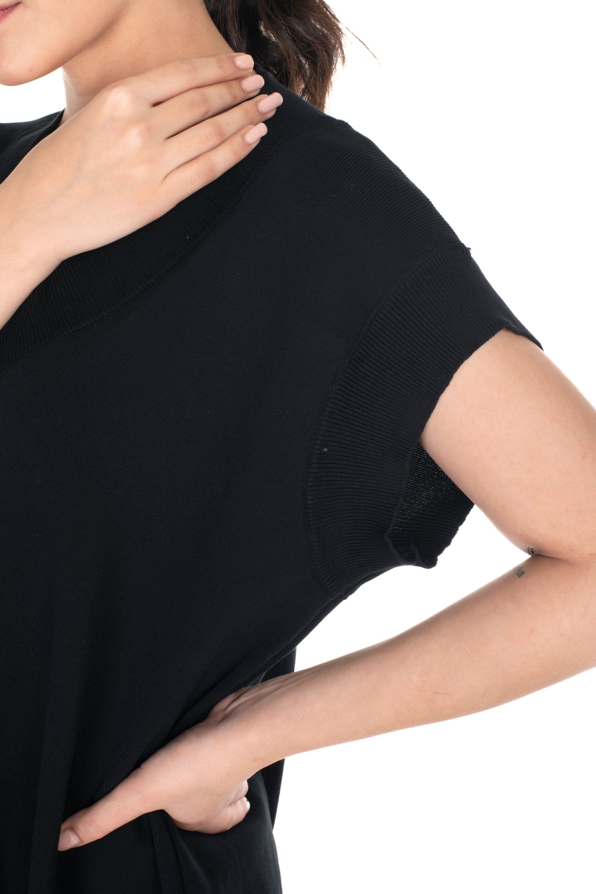 The Essential Co-ord Set Black lounge wear featured