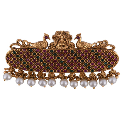 Hairbuckle Red and Green hairbuckle