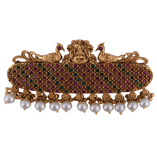 Hairbuckle Red and Green hairbuckle
