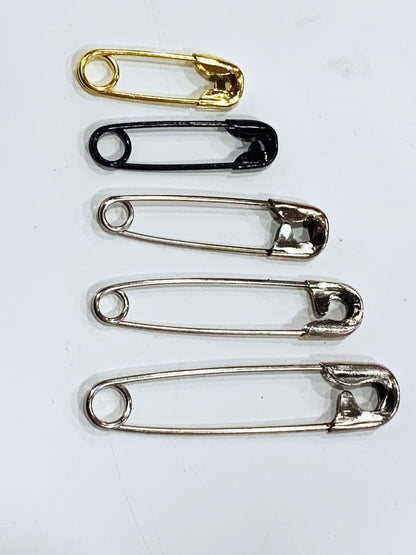 Safety Pins - Assorted (50 Pcs) Safety Pins
