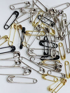 Safety Pins - Assorted (50 Pcs) Safety Pins