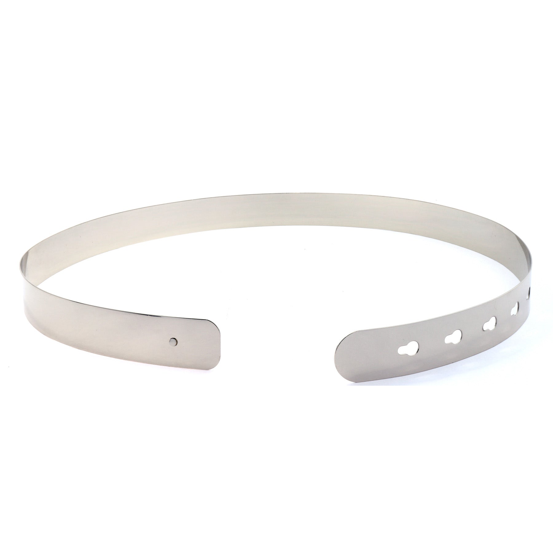 Silver Metal Belt for saree featured