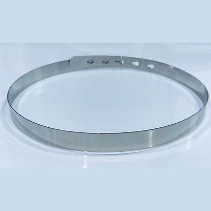 Silver Metallic Saree Belt featured