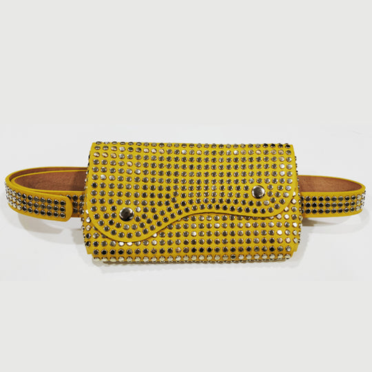 Fanny Pack Belt Gold Belts