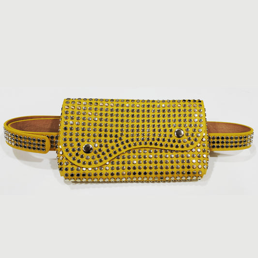 Fanny Pack Belt Gold Belts