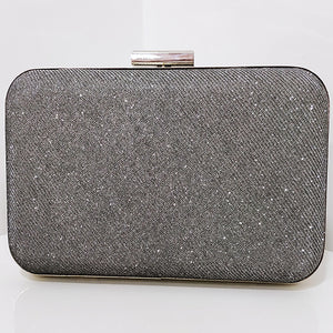 Glitter Frosted Evening Clutches - Rectangular Clutch