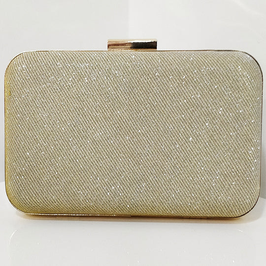 Glitter Frosted Evening Clutches - Rectangular Clutch
