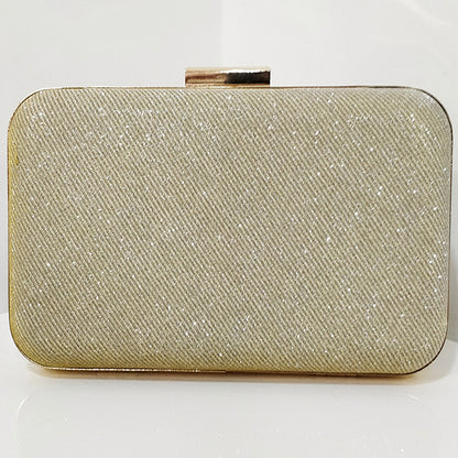 Glitter Frosted Evening Clutches - Rectangular Clutch