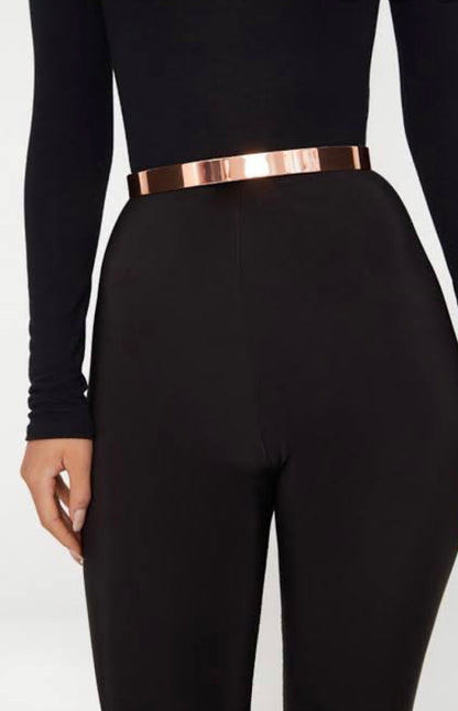 rose gold saree belt featured