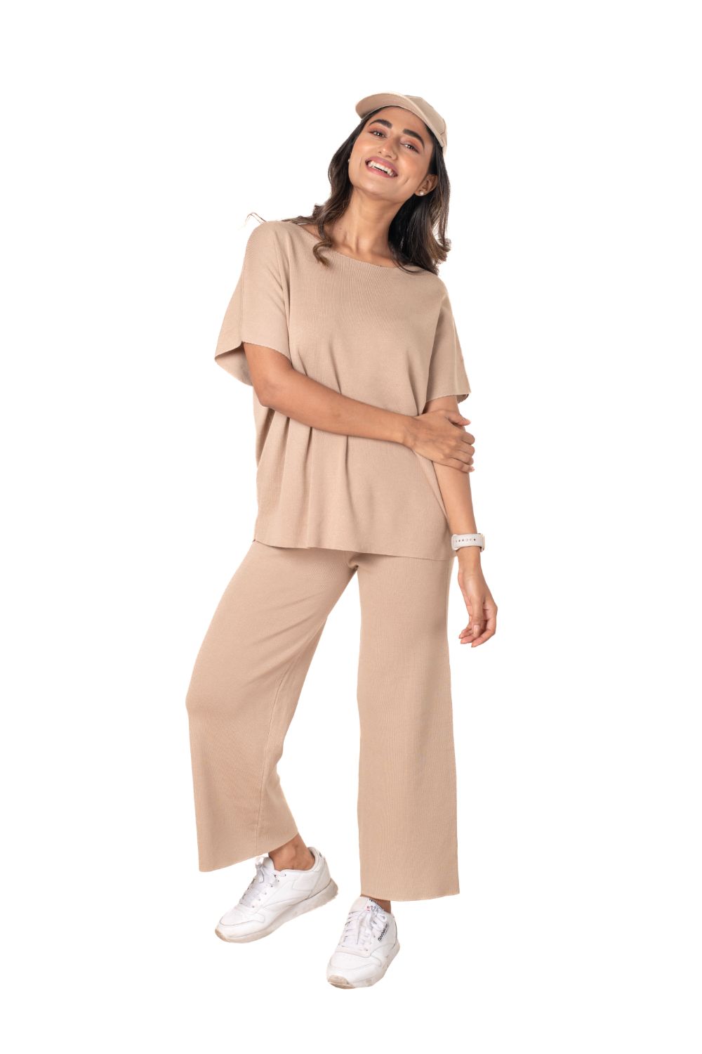 Keep It Casual with DD Co-ord Sets - coords - Beige featured