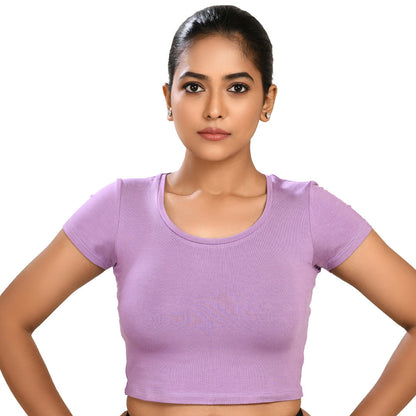 100% Cotton Rayon Blouses Plum Blouse