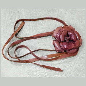 Flower Belts - Brown Belts