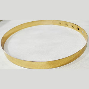 Buy Golden Adjustable Saree Belt + Free Silver Color Belt (WB1