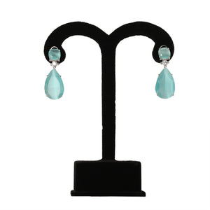 Sky Blue Topaz Earrings earrings