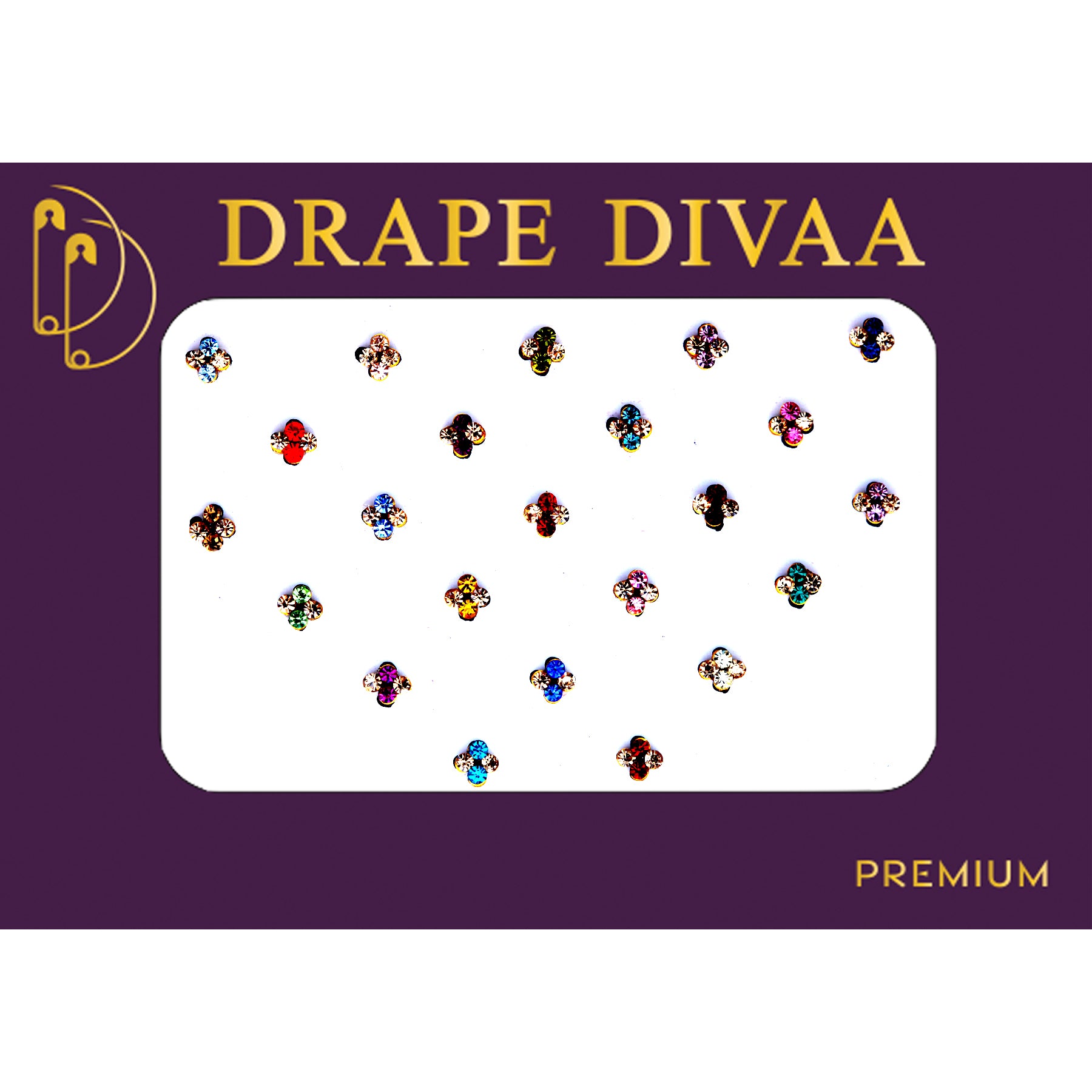 Buy Latest Design Stone Bindi - DD-T1-756 | Drape Divaa