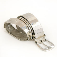 Load image into Gallery viewer, Silver Pin Hole Buckle Belt Belts
