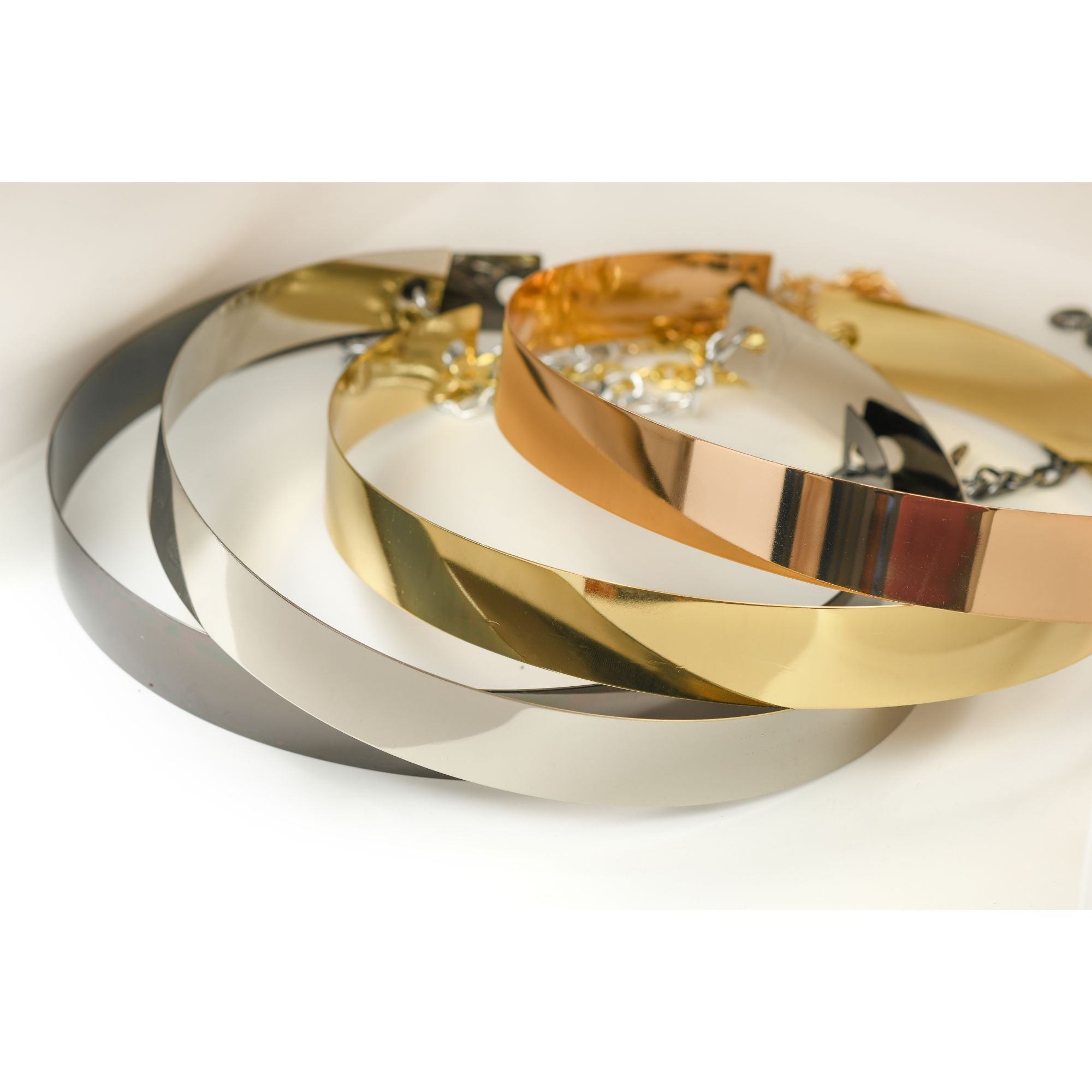 Buy Metallic Waist Belt For Saree