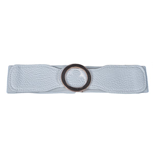 Round Buckle Belt - Artificial Leather Belts