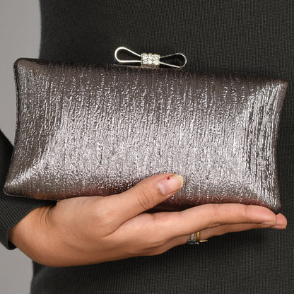Evening Cocktail Clutch - DD-118 Dark Grey Clutch