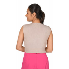 Load image into Gallery viewer, Knit Tops : Surplice Neck Top - Silver Pink - Blouse featured